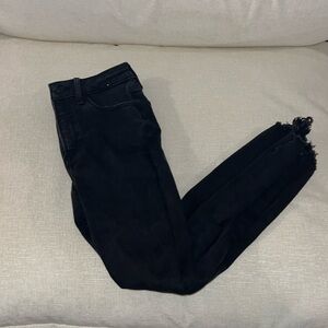 Abercrombie the super skinny ankle high rise curve love jeans
